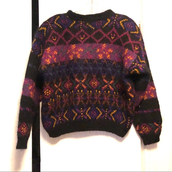 Vintage Chelsea Studio Geo Print Sweater - Picture 5 of 5